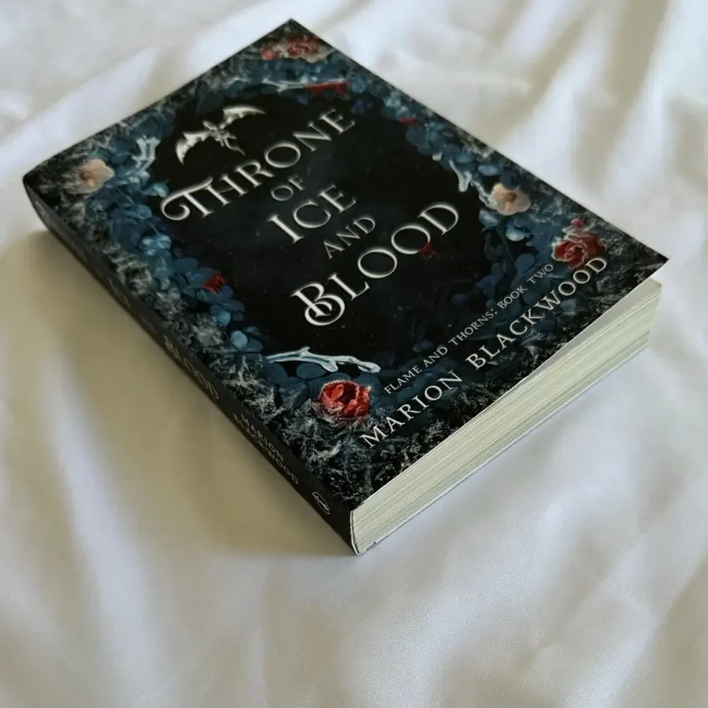 Throne of Ice and Blood Marion Blackwood OOP Indie Paperback Romantasy #2